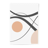 Abstract Photographic Print, Modern Art Print, Circle Line Art, Wall Decor, Home Decor, Geometric Art, Minimalist Print, Office Art - Tawshia